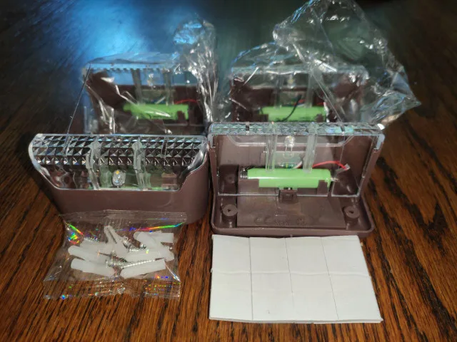 Set of 4 Solar Step & Fence Lights image indicator(2)