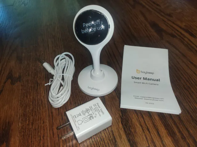 BoyKeep 2K Indoor Security Camera image indicator(2)