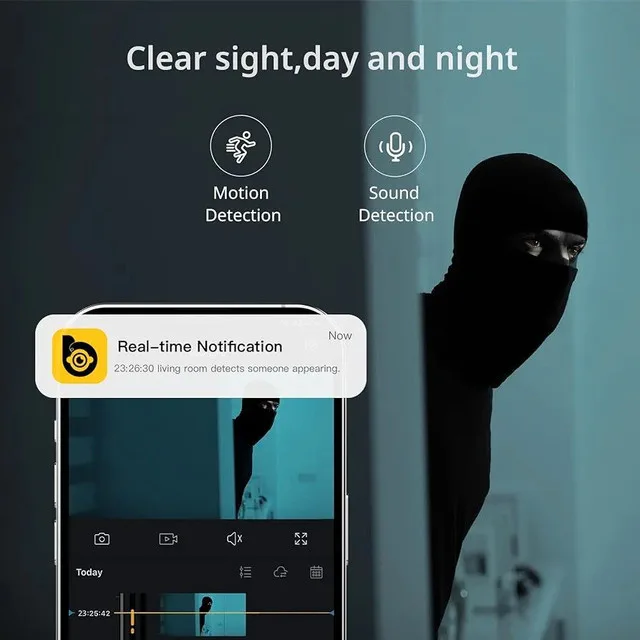 BoyKeep 2K Indoor Security Camera image indicator(7)