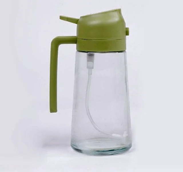 470ml 2 in 1 -Olive Oil Spray Bottle forKitchen Gadgets image indicator(5)