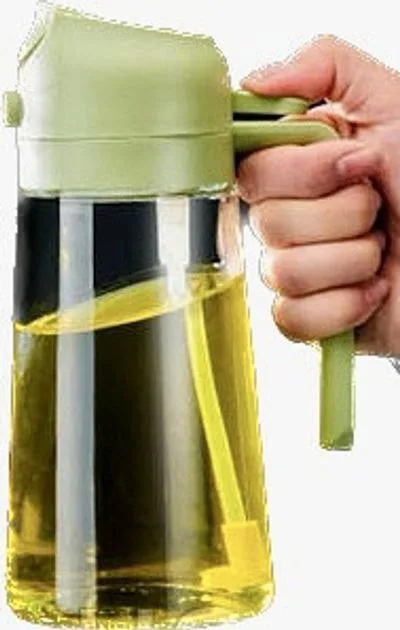 470ml 2 in 1 -Olive Oil Spray Bottle forKitchen Gadgets image indicator(7)