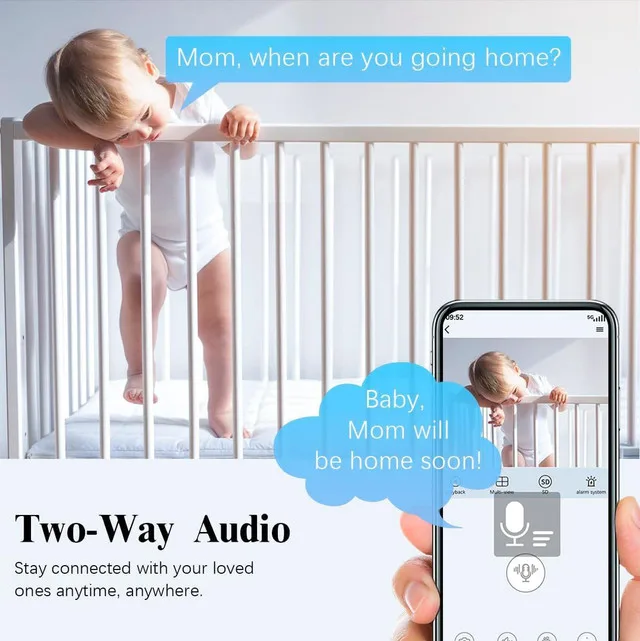 NEW WiFi Baby Monitor Camera – Boykeep HD Smart Camera image indicator(9)