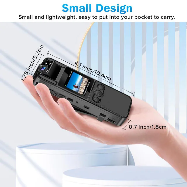 Sixmou B9 Body Camera image indicator(5)