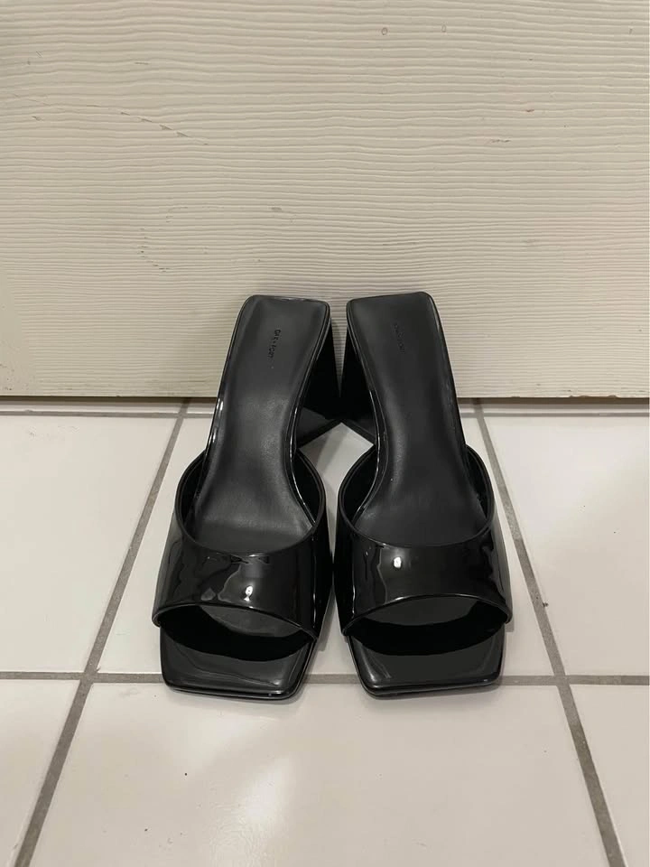 Heel square sandal - SIZE 5 - photo 2