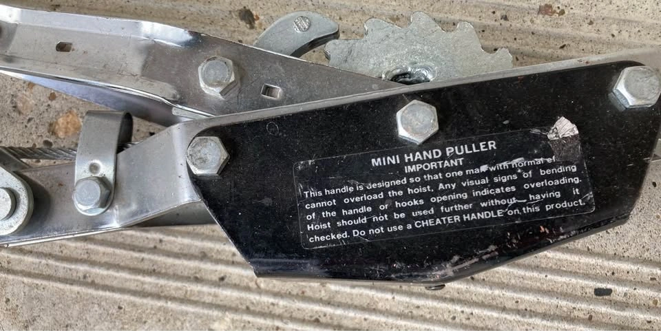 Come Along Heavy Duty Cable Puller - photo 2