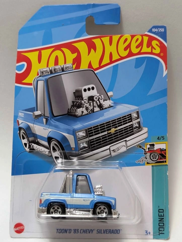 Hot Wheels Toon’d '83 Chevy Silverado Tooned | Brand New