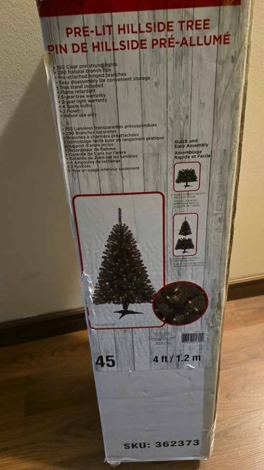 4ft christmas tree lit - photo 2