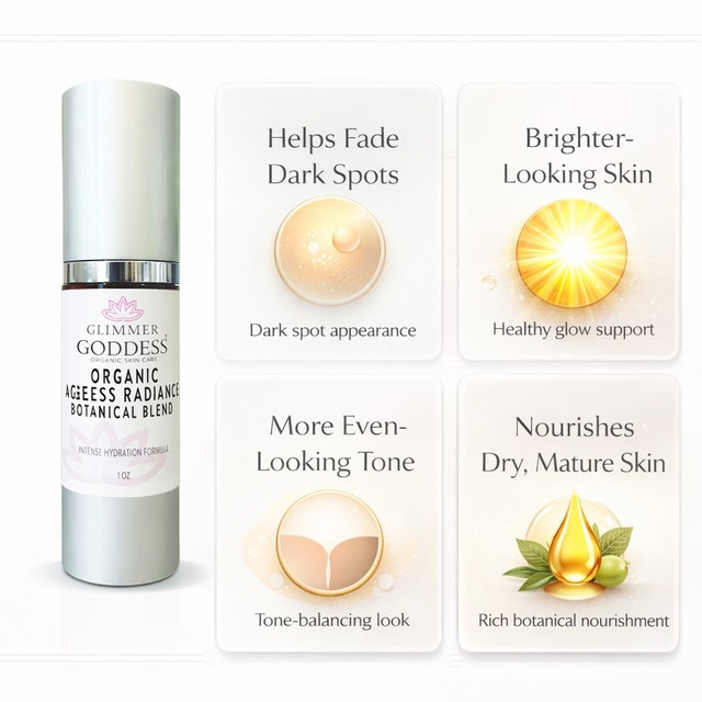 Organic Skin Brightening Serum – Ageless Radiance - photo 3