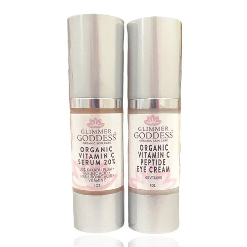 Organic Vitamin C Glow Duo – 20% Vitamin C + Peptide Eye Serum - photo 3