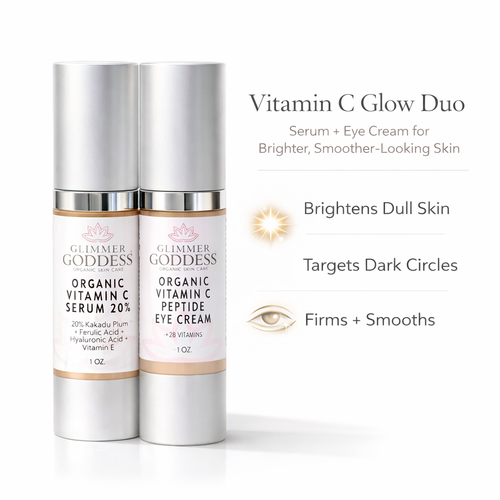 Organic Vitamin C Glow Duo – 20% Vitamin C + Peptide Eye Serum - photo 5