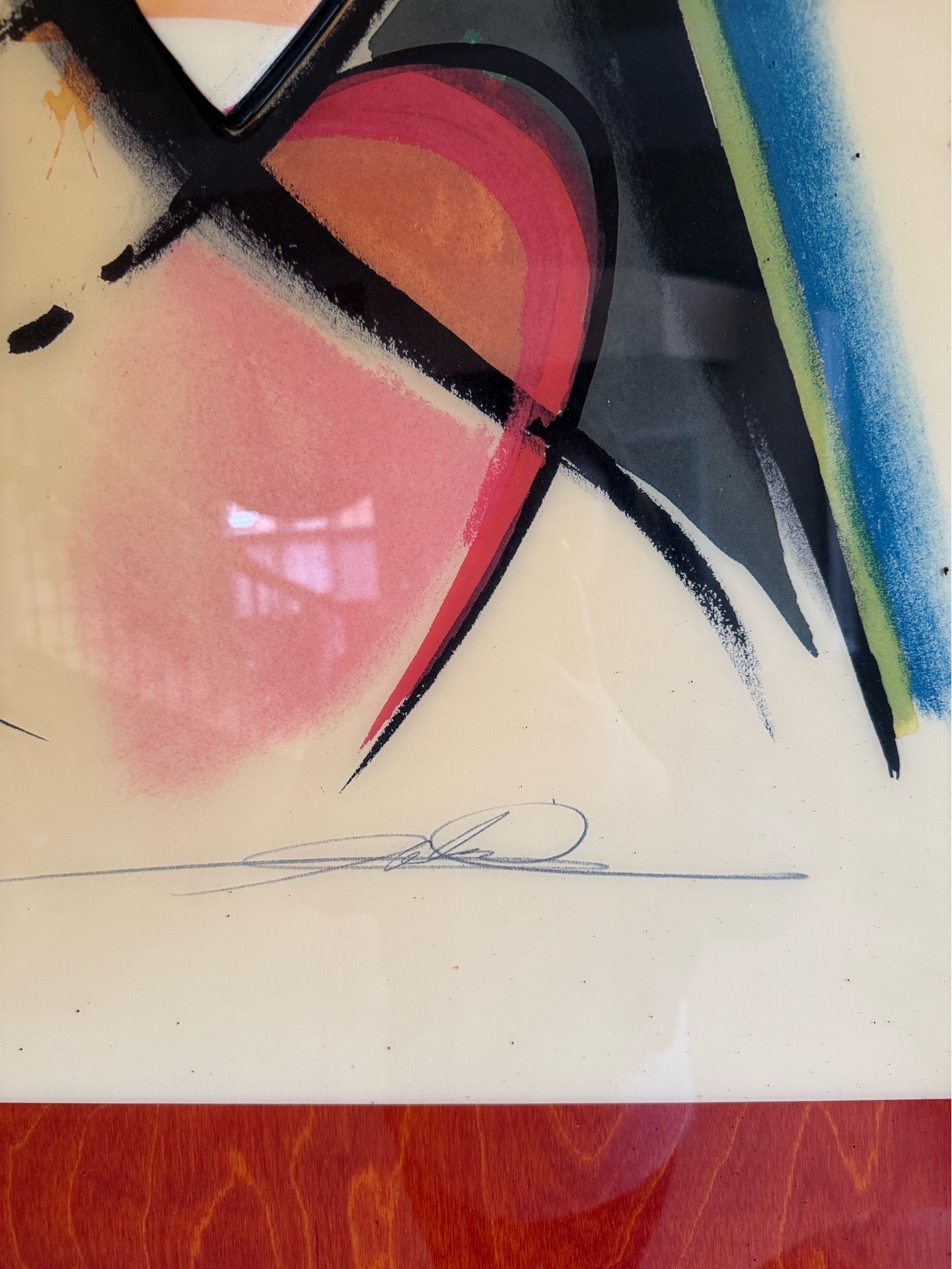 Alfred Gockel “Play Off” (2003) Original Acrylic on Wood - photo 3