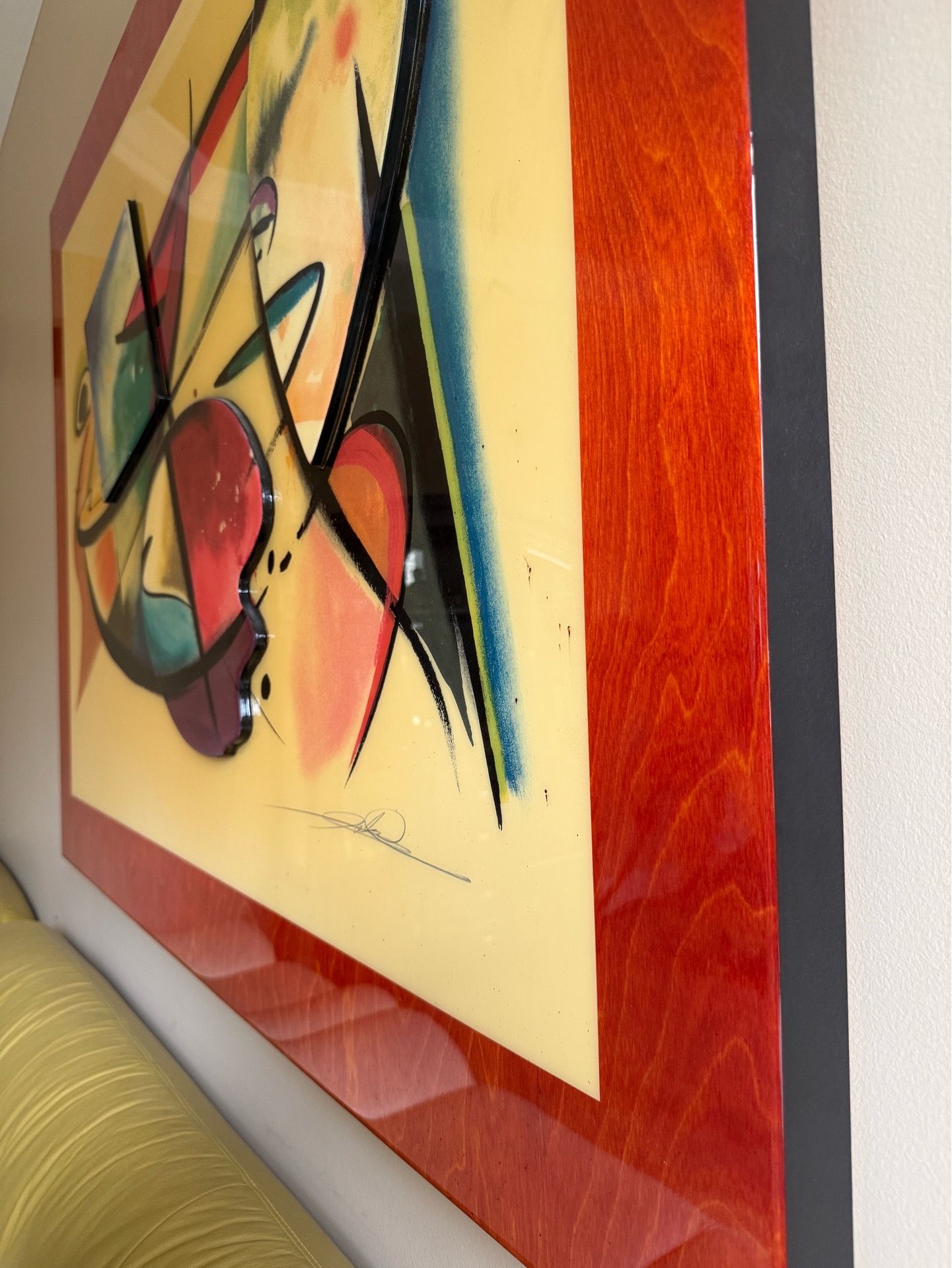 Alfred Gockel “Play Off” (2003) Original Acrylic on Wood - photo 4