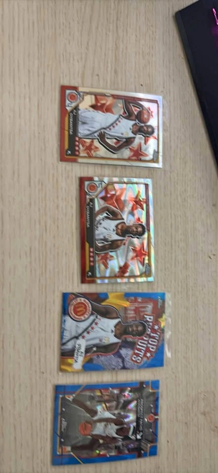 Topps Chrome McDonald's All American AJ Dybantsa Card Lot