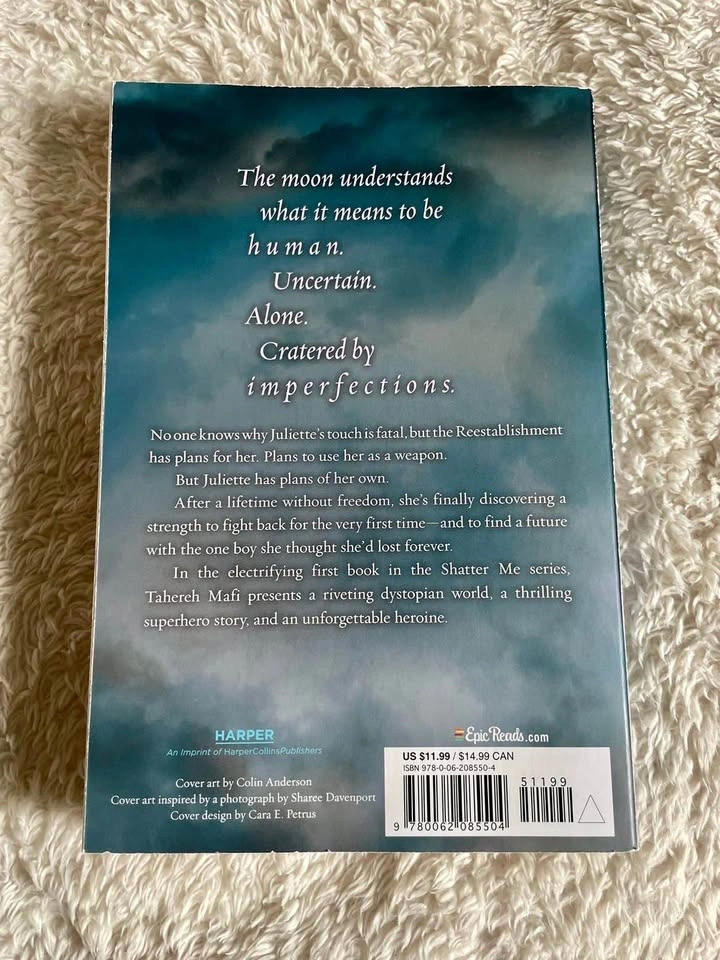 Shatter Me- Tahereh Mafi - photo 3