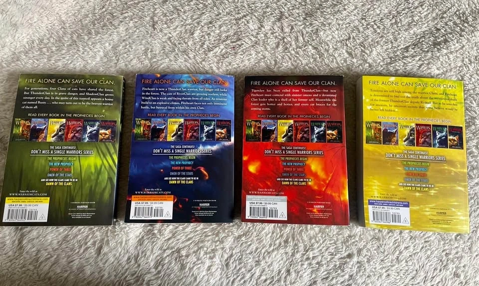 Warrior Cats Book Series 1-4 - photo 2