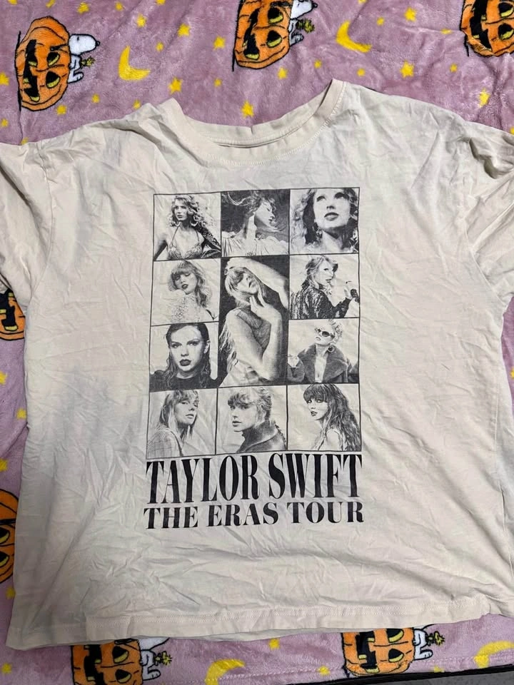 Taylor Swift The Eras Tour Beige T-Shirt