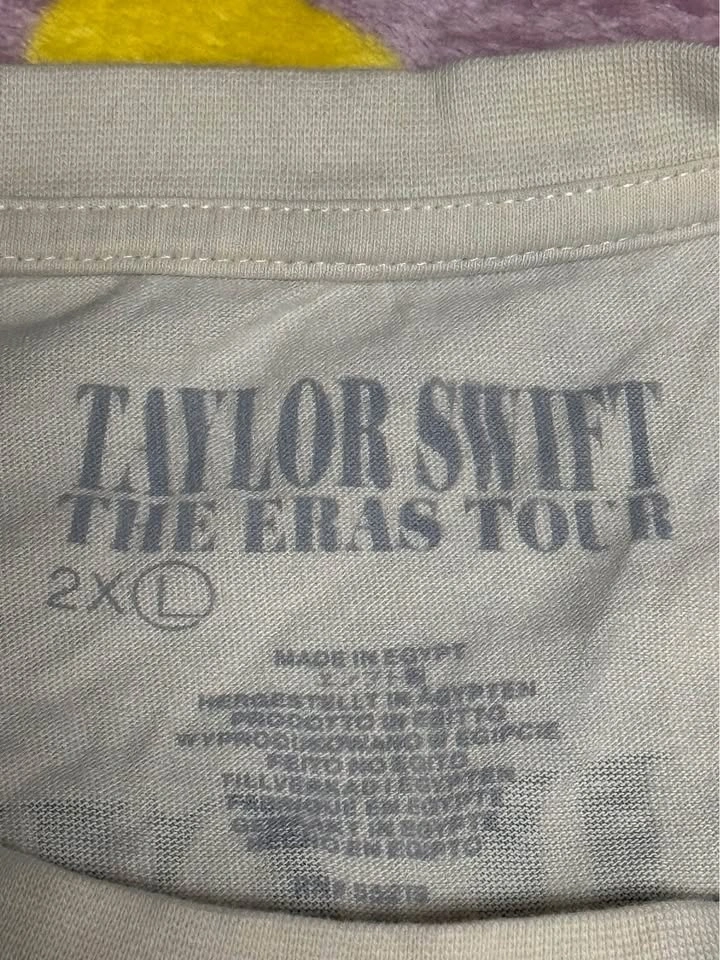 Taylor Swift The Eras Tour Beige T-Shirt - photo 3