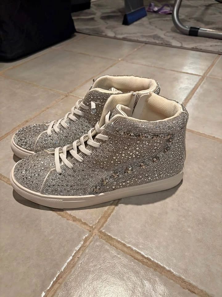 Women's Flashy High Top Sneakers