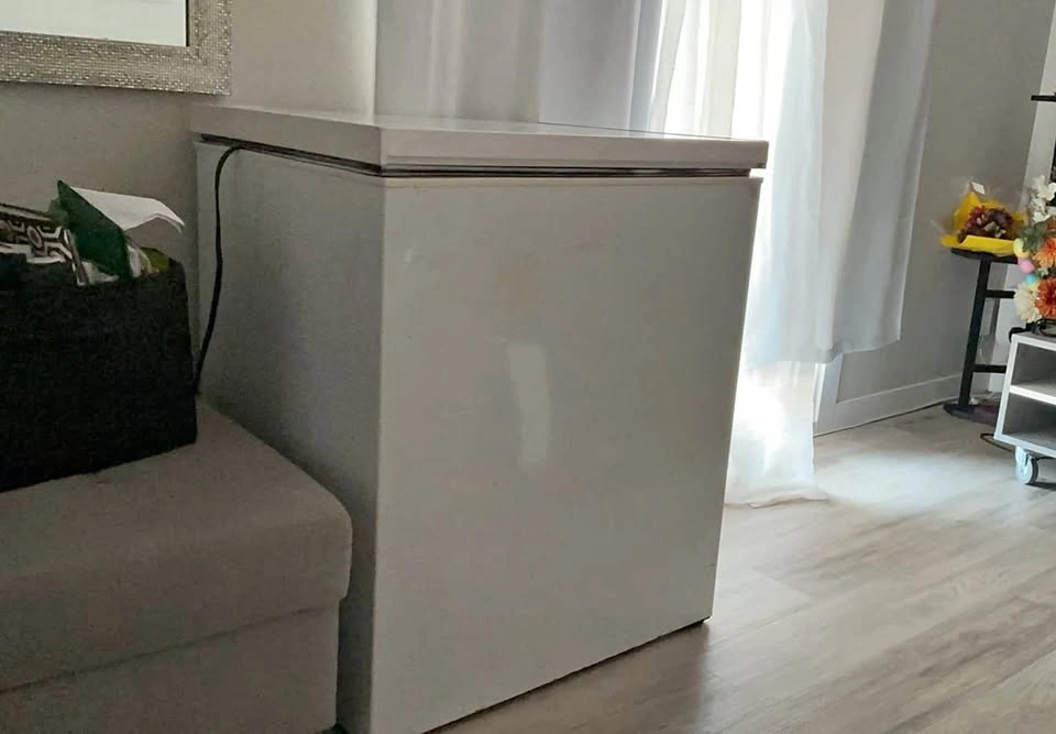 White Chest Freezer