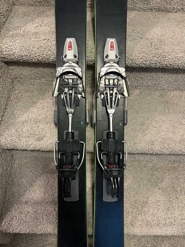 Rossignol Sin 7 180cms with 7tm telemark bindings - photo 3