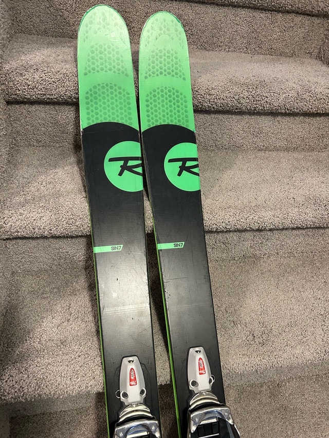 Rossignol Sin 7 180cms with 7tm telemark bindings - photo 5