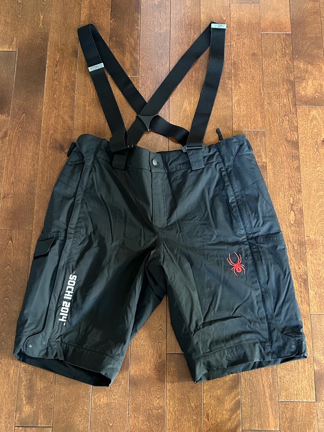 Spider race shorts size large - ski
