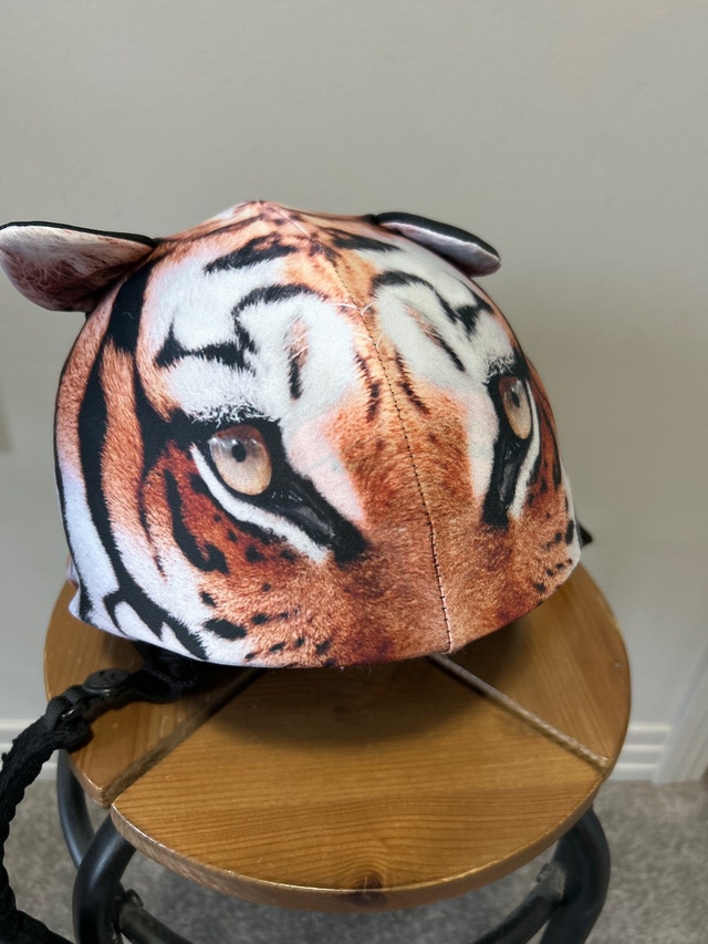 Tiger Helmet Cover