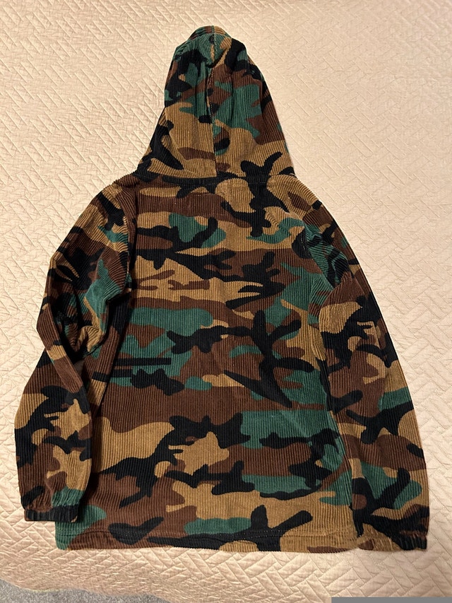 kids Medium West49 corduroy camouflage hoodie - photo 3