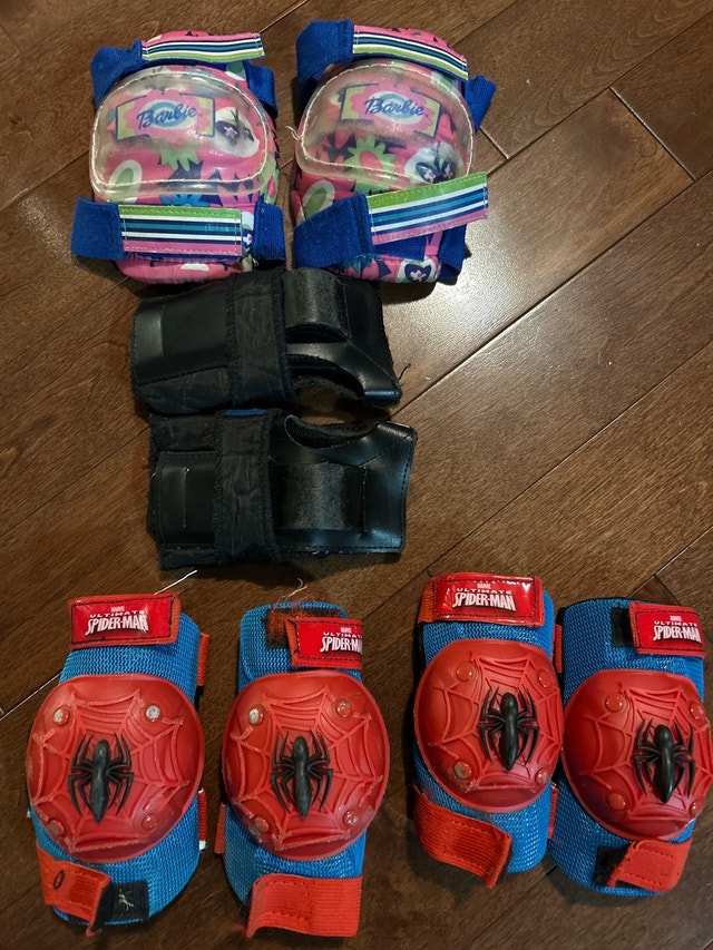 kids safety pads knee elbow wrist guards