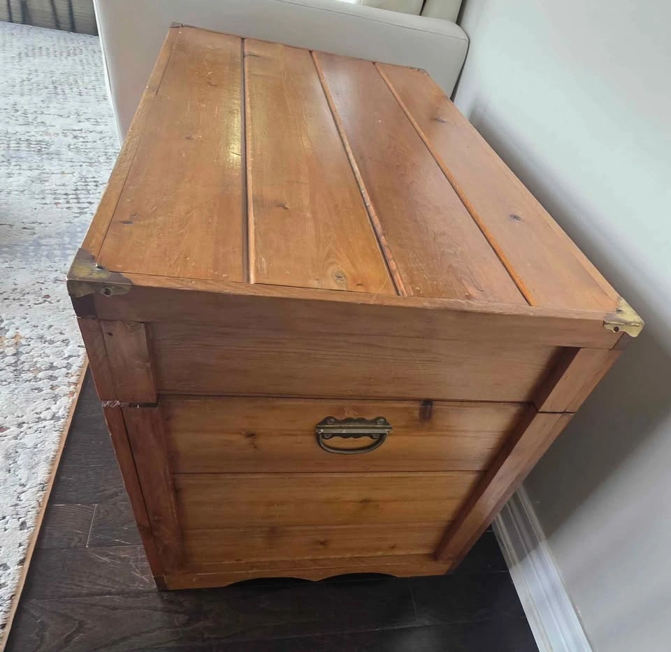 Solid Wood Storage Trunk - photo 3