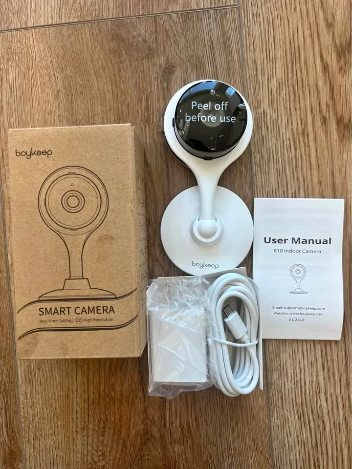 2K Indoor Security Camera 5G/2.4GHz Wi-Fi Baby/Elder/Dog/Pet thumbnail