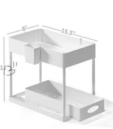 Under Sink Organizer 2 Pack image indicator(6)