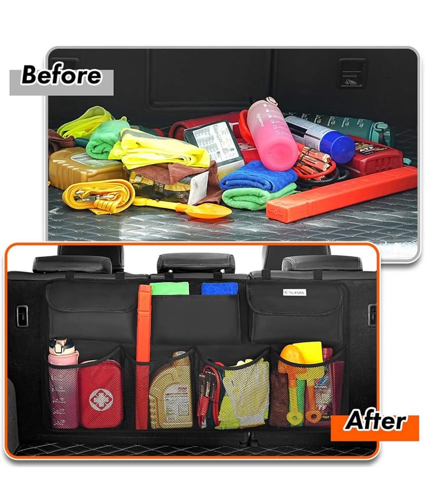 Car Trunk Organizer, Backseat Hanging Organizer - photo 3
