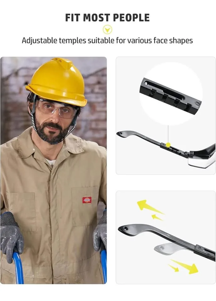 Safety Glasses, Lab Goggles, Anti-fog, Scratch Resistant image indicator(5)