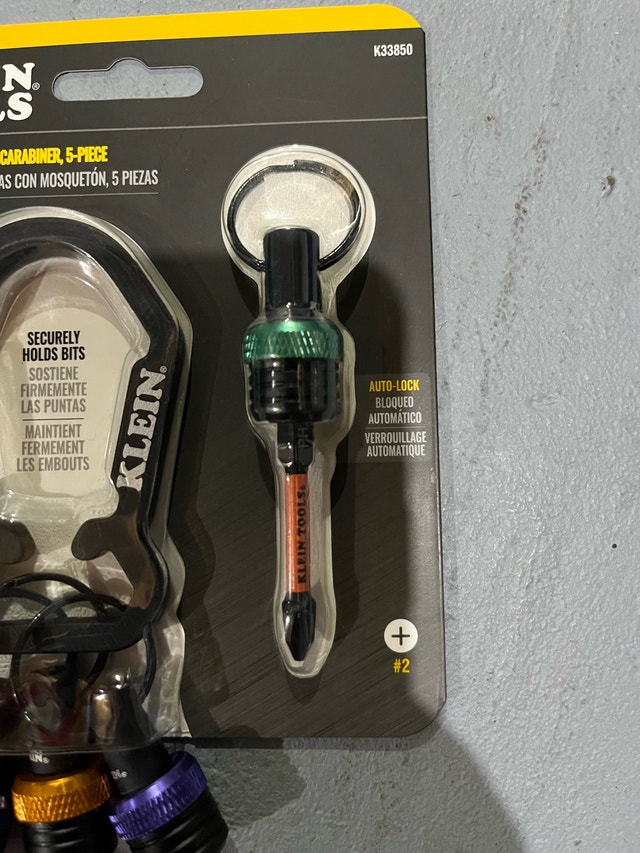 Klein Tools Bit Holder Set with Carabiner - photo 2
