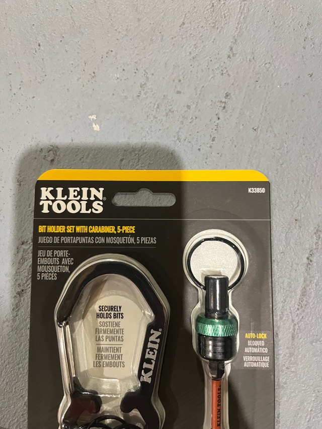 Klein Tools Bit Holder Set with Carabiner - photo 3