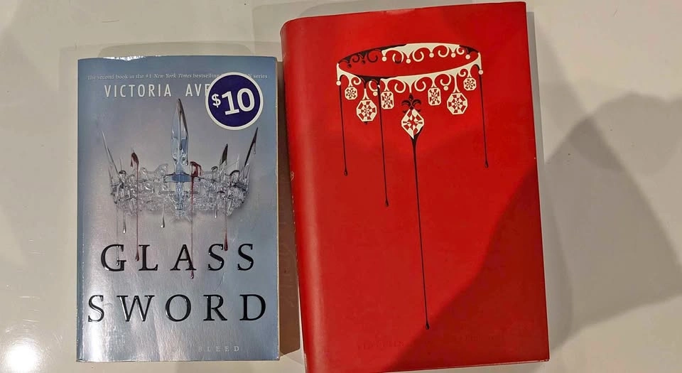 "Glass Sword" book 1 and 2