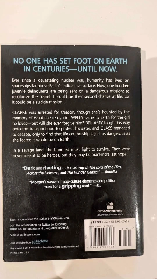 "The 100" Y.A. Book - photo 2