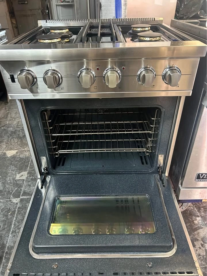 Viking Stove 30 inche 4 burners, silver - photo 3