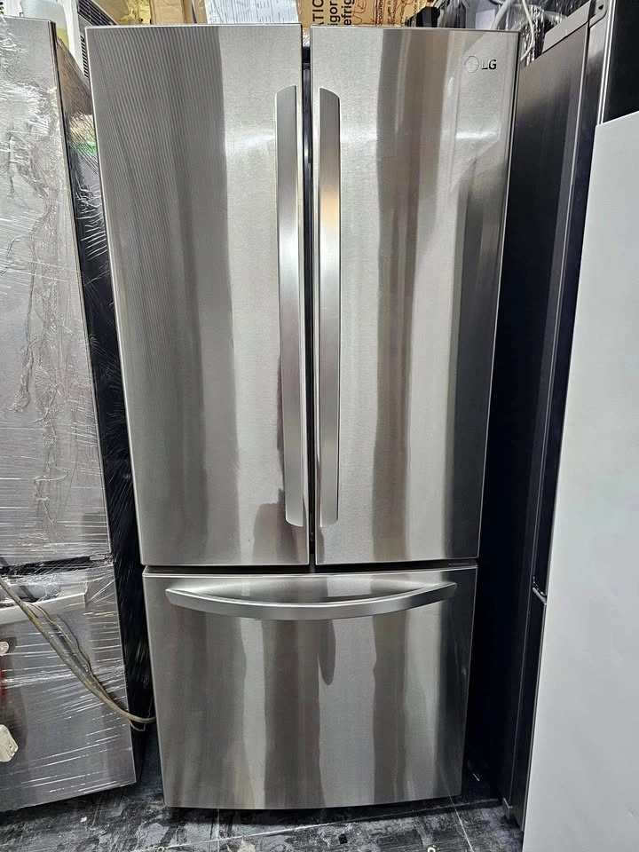 Refrigerator 30 wide 3 doors silver LG