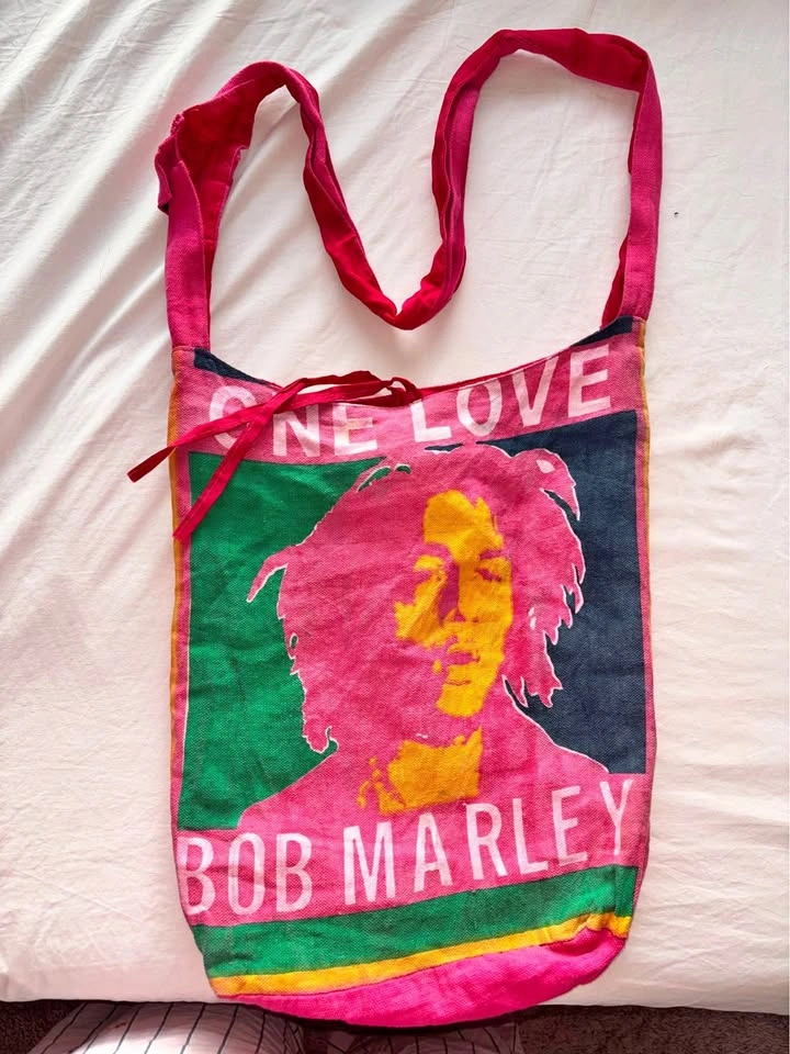 Bob Marley Hippie Style Side Bag