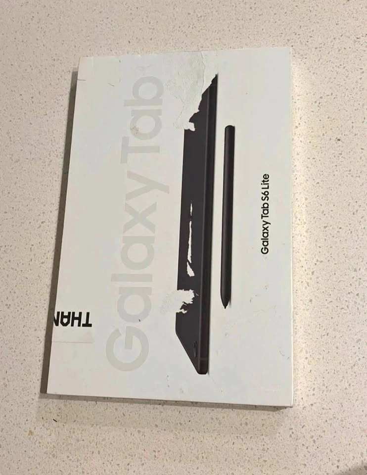 Black Samsung Galaxy S6 Lite Tablet (2024) + New Accessories