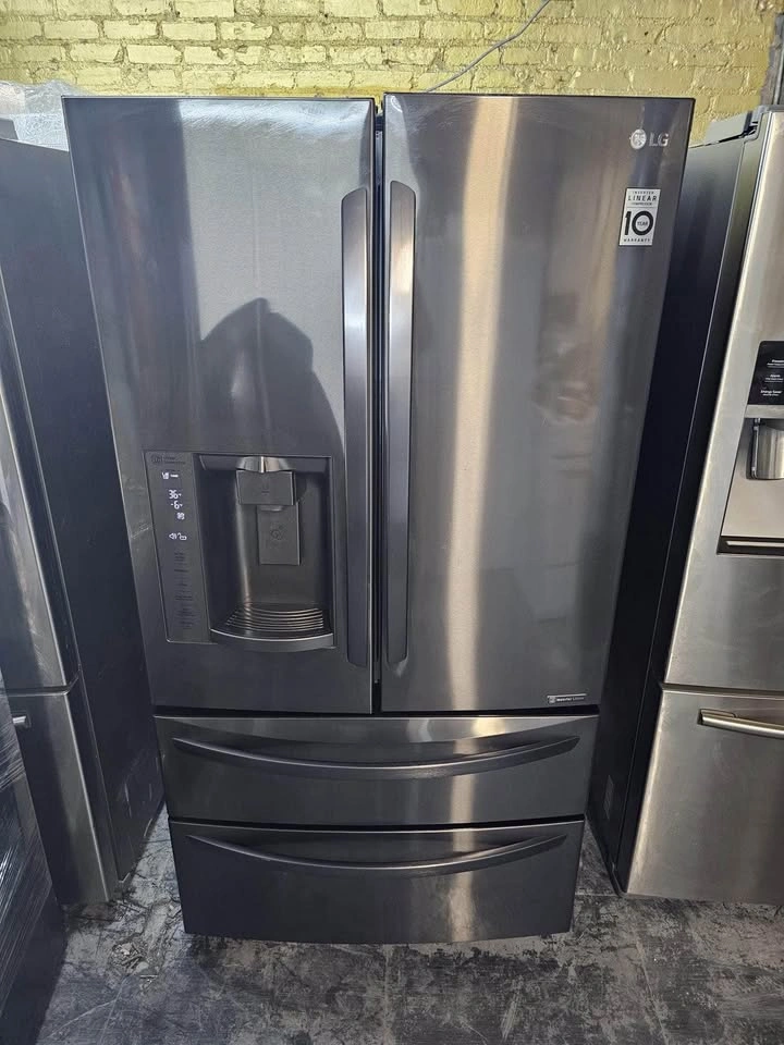 LG fridge 4 doors 36 wide - photo 5