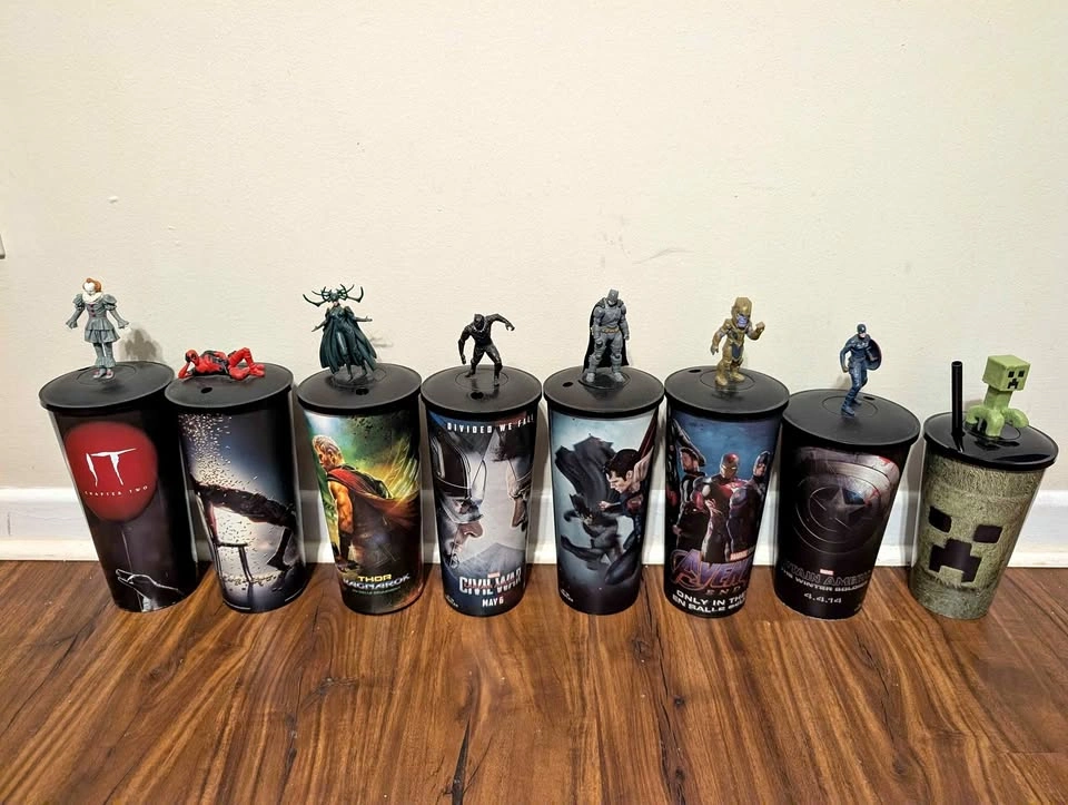 Cineplex Movie Collector Cups for sale