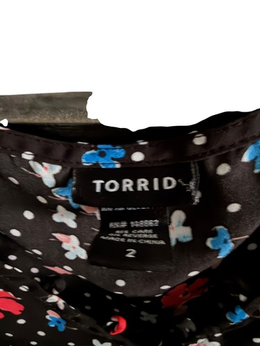 Torrid Floral Business Casual Everyday Cottage Core Top Women’s - photo 3