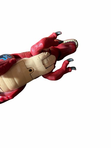 Mattel Imaginext 2004 Razor T-Rex Dinosaur Red Blue Black Roar T - photo 5