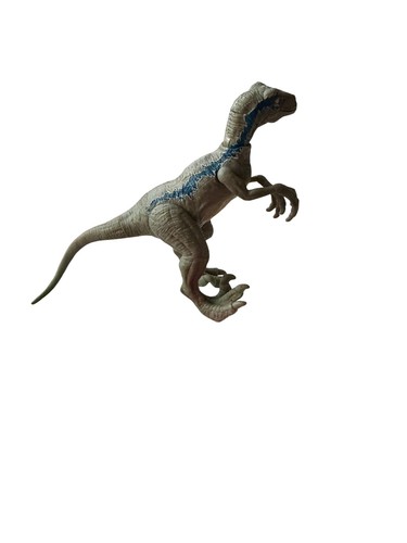 JURASSIC WORLD Blue Legacy VELOCIRAPTOR Dinosaur Figure 2017 Mat - photo 3