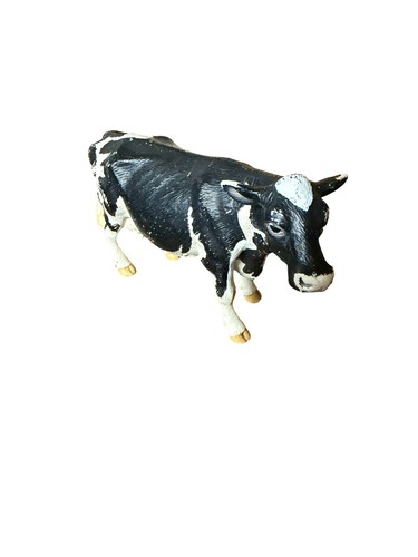Schleich Holstein Cow Dairy Farm Figure 2007 Black White