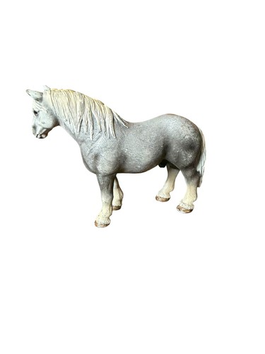 Schleich Percheron Stallion Dapple Grey #13623 Retired in 2006 - photo 3