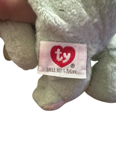 Ty Pluffies Grins Frog 10" Plush Bean Bag Stuffed Animal 2002 - photo 4